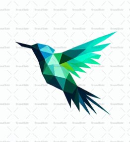Geometrischer Kolibri